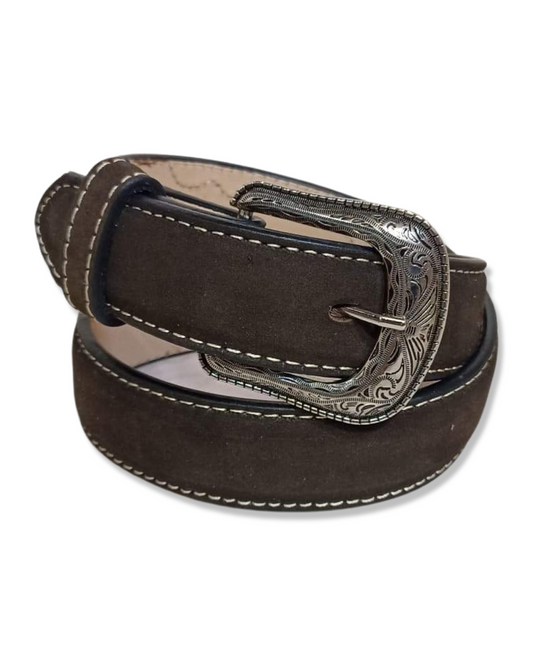 Cinto para niños (as) en color choco