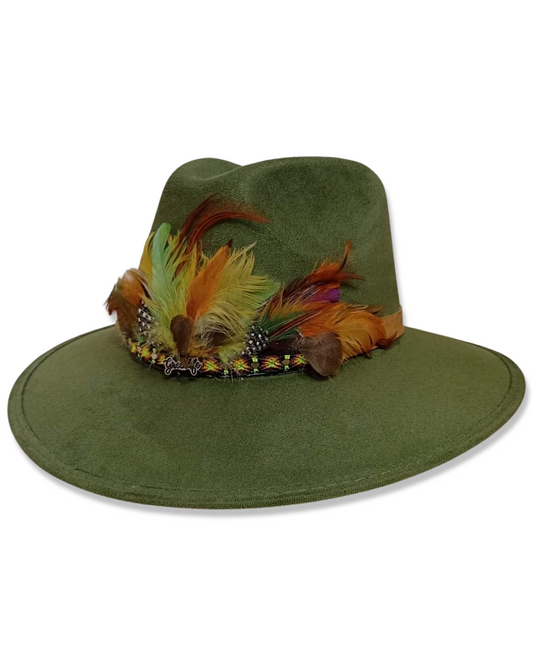 Sombrero estilo explore verde